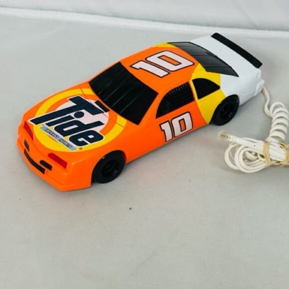 Vintage 1993 #10 Tide Racing NASCAR Car Phone Collector's Item Good Condition - - Picture 1 of 8